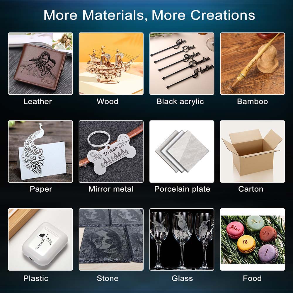 Laserový modul ZBAITU F20-VF 20W, vzduchová asistence, pevné zaostření, bod 0,08x0,08 mm, přesnost 0,01 mm, dva ventilátory