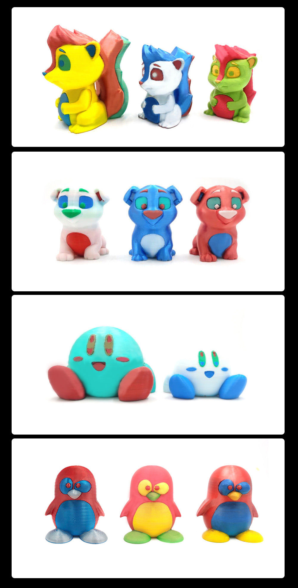 3D tiskárna Zonestar Z8PM4 Pro s 4 titanovými extrudery, 4 vstupy a 1 výstup, míchání barev, automatické vyrovnávání, 32bitová základní deska, LCD displej, open source, 300*300*400 mm